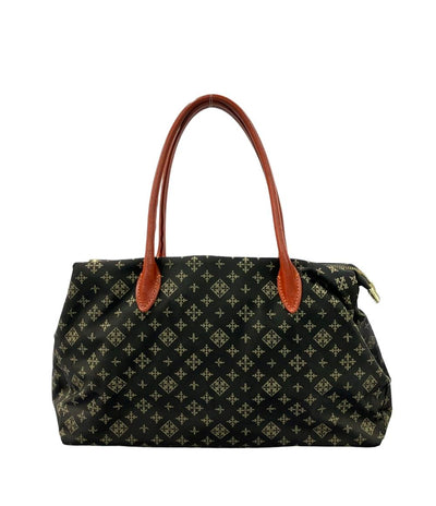 ラシット 総柄ナイロンハンドバッグ ショルダーバッグ 肩掛け レディース russet