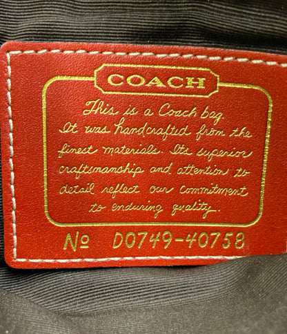 COACH ショルダーバッグ 斜め掛け シグネチャー 40758 レディース コーチ