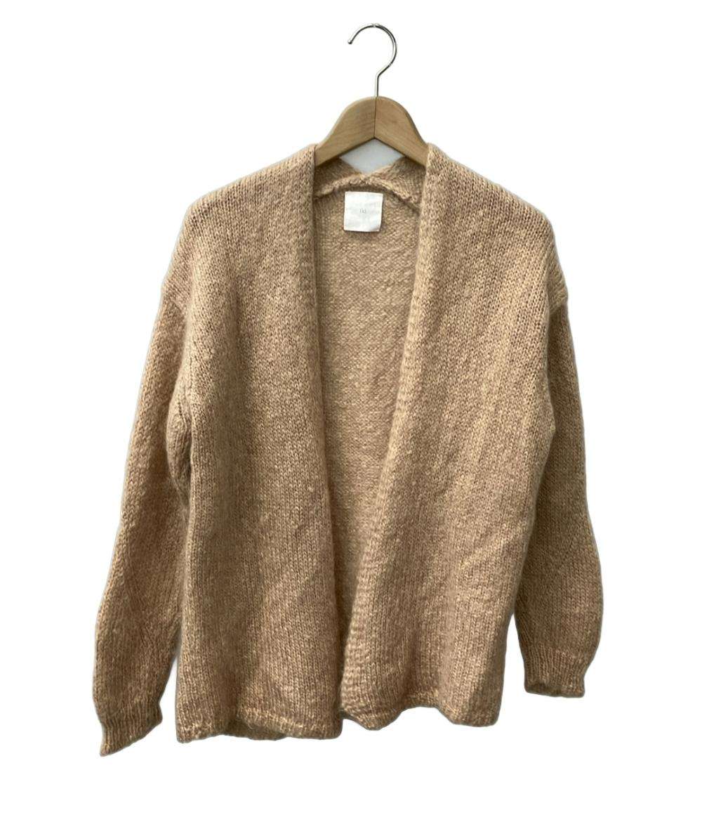 美品 イキ 長袖カーディガン モヘアカーディガン レディース SIZE F iki