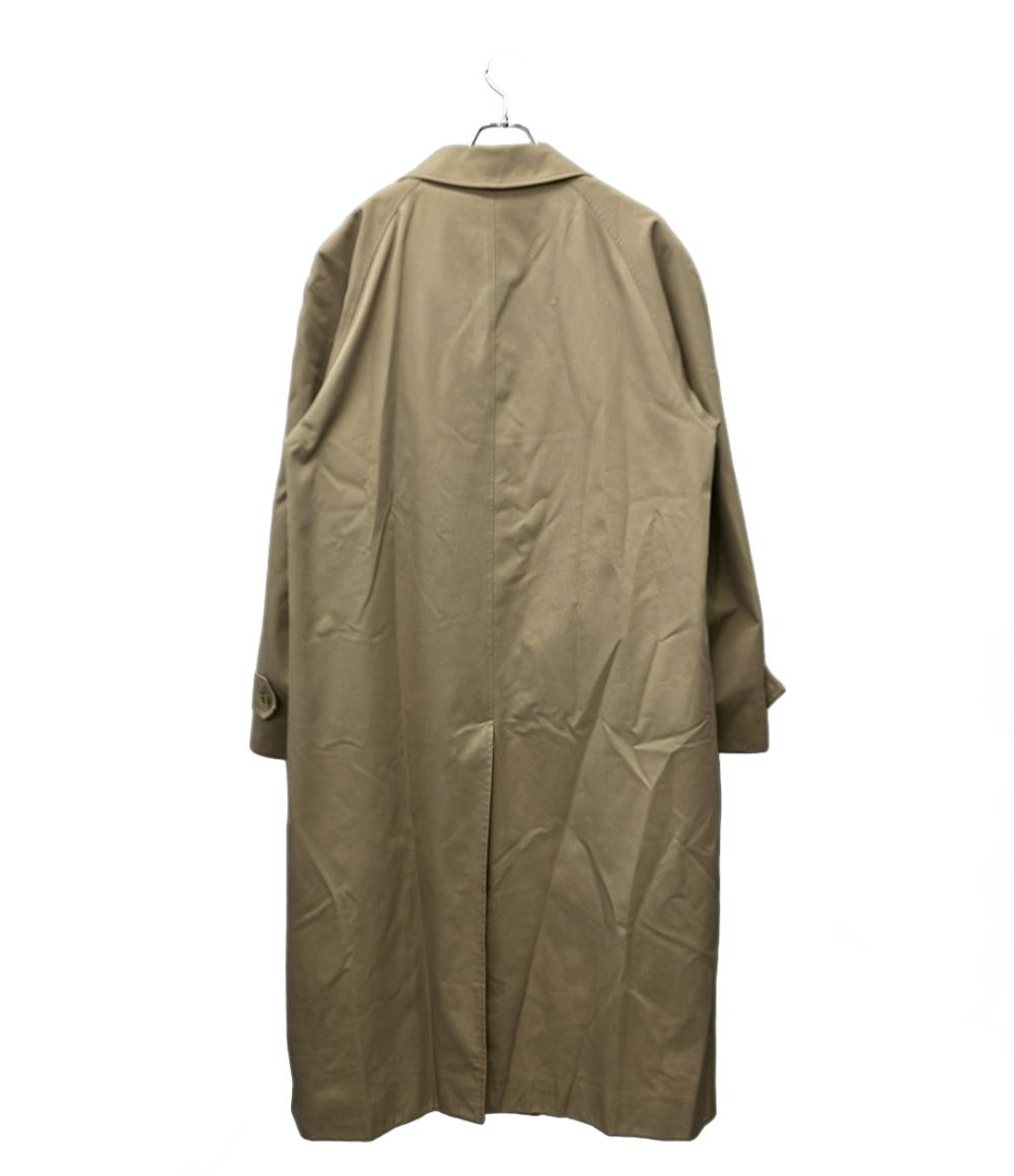 訳あり BURBERRY ステンカラーコート ベージュ インポート メンズ SIZE 40L (L) バーバリー