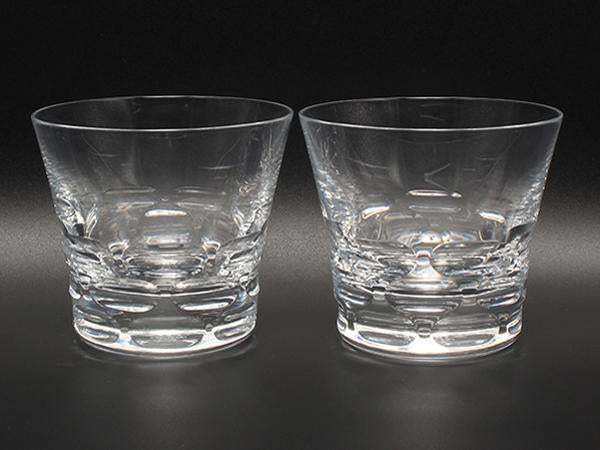 美品 Baccarat イヤータンブラー グラス 2点セット ペア 2017 ルチア バカラ