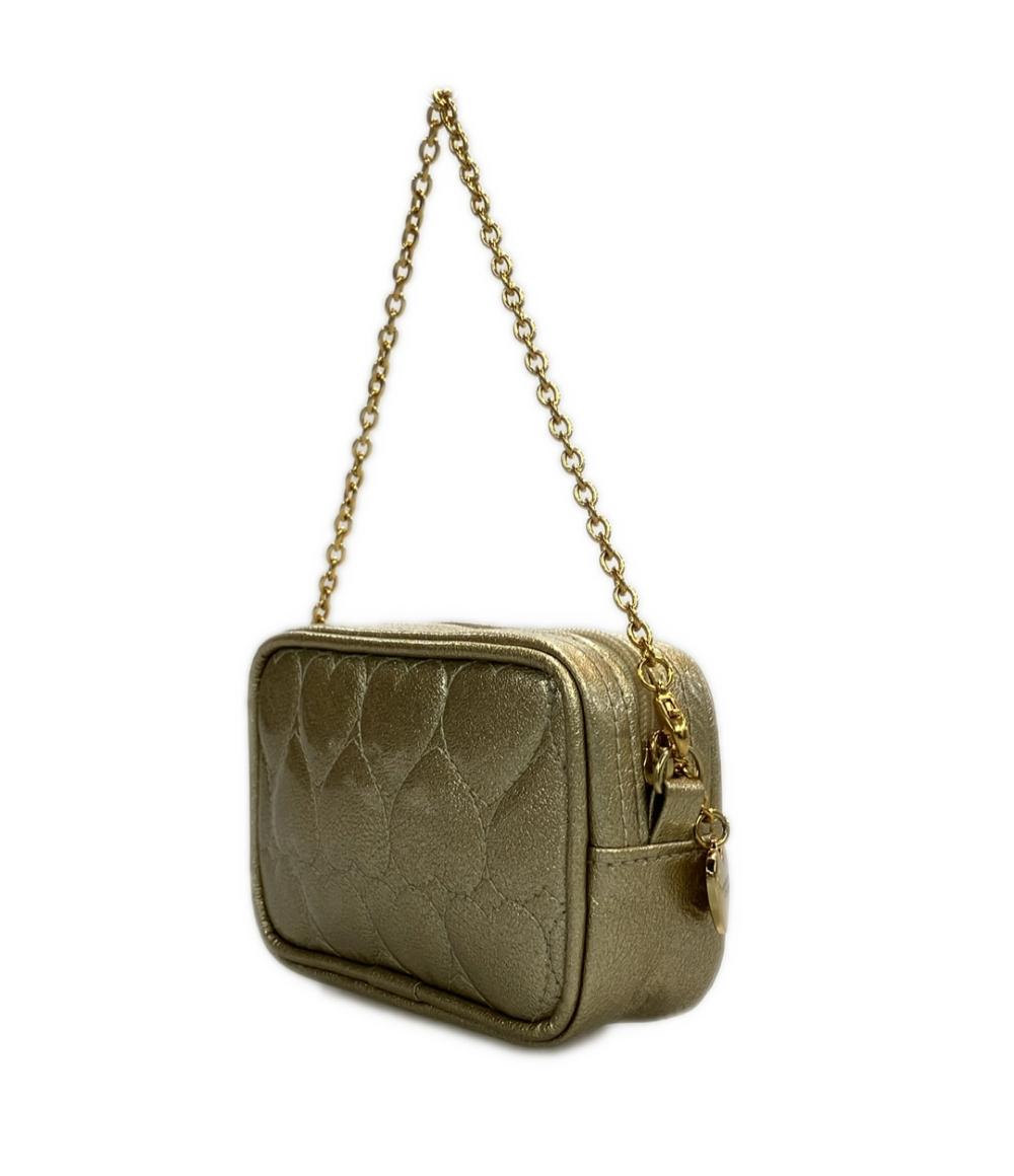 美品 サマンサタバサ ポーチ チェーンストラップ付き レディース Samantha Thavasa