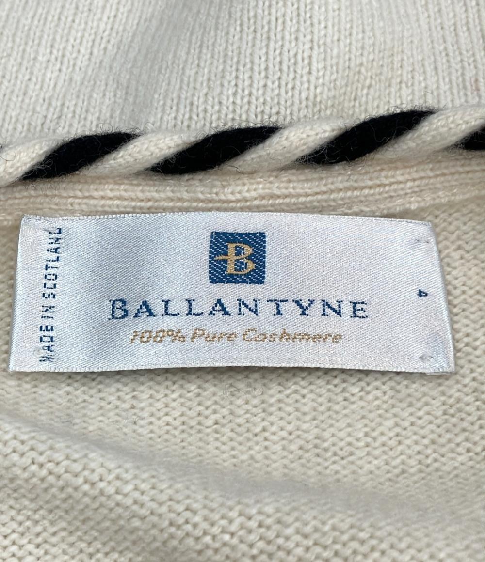 バランタイン カシミヤ100%長袖カーディガン レディース SIZE 4 (S) BALLANTYNE