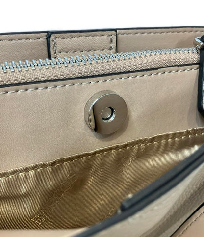 BARCOS 2way ハンドバッグ ショルダーバッグ 斜め掛け シュリンクレザー レディース バルコス