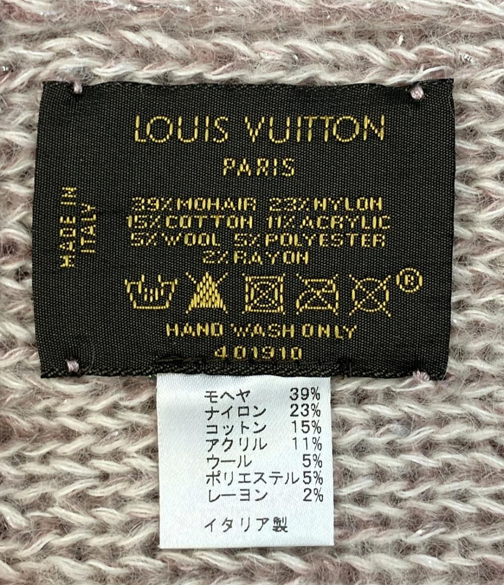 ルイ・ヴィトン マフラー エシャルプ モノグラム グリッター 401910 レディース LOUIS VUITTON