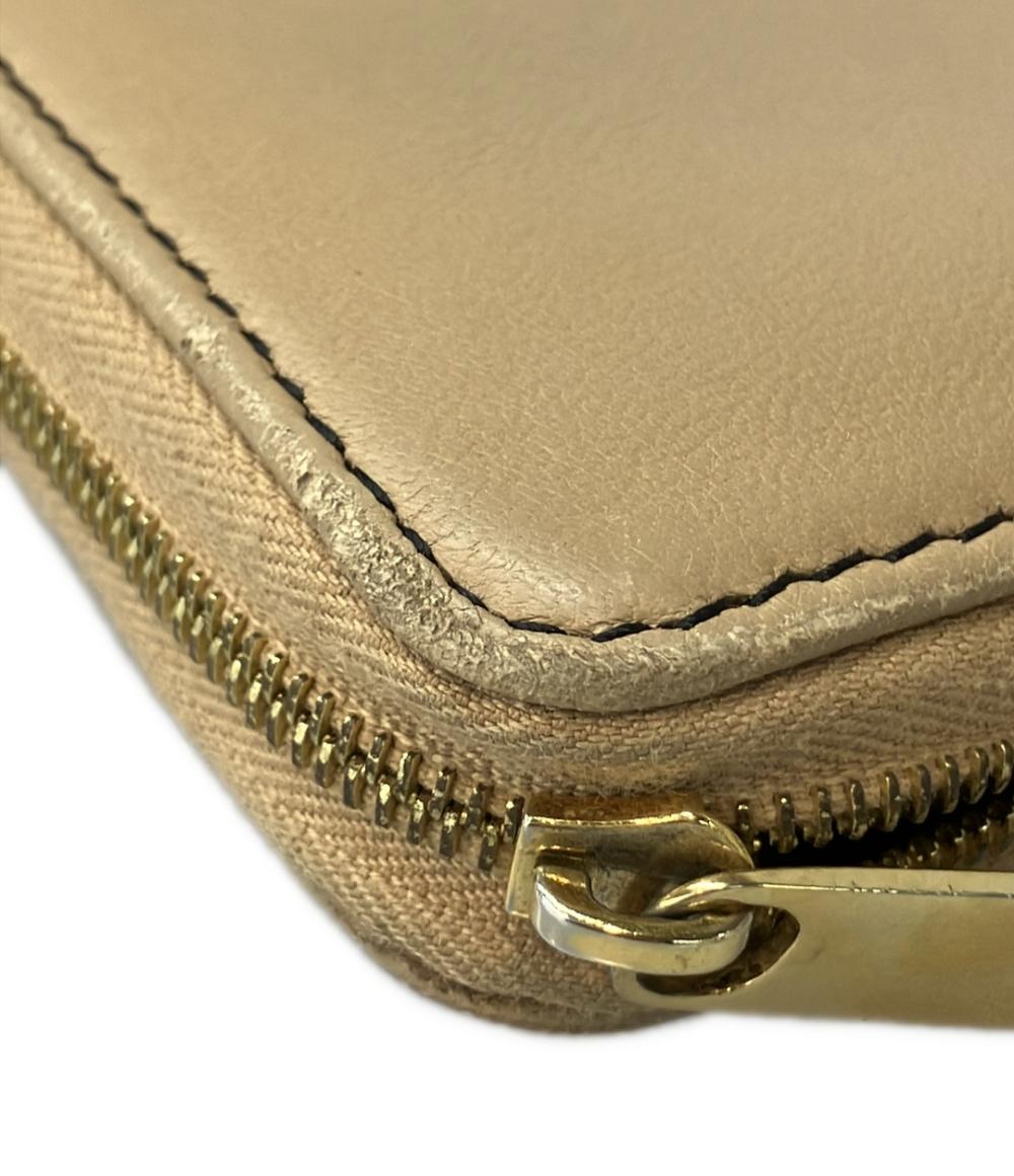 美品 セリーヌ ラウンドファスナー長財布 レディース CELINE