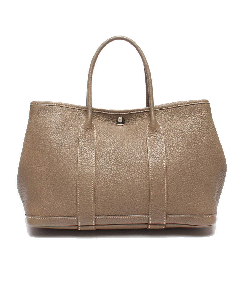 HERMES ハンドバッグ □O刻印 シルバー金具 ガーデンパーティTPM レディース エルメス