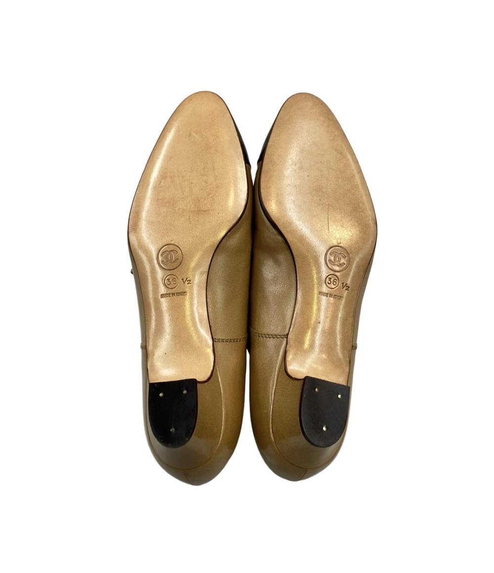 CHANEL ローファー バイカラー レディース SIZE 36 1/2 (23.5cm) シャネル