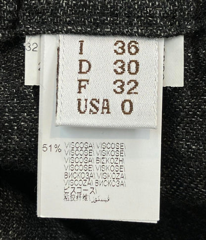 Brunello Cucinelli 2タックベルテッドトラウザーズ レディース SIZE 36 (S) ブルネロクチネリ