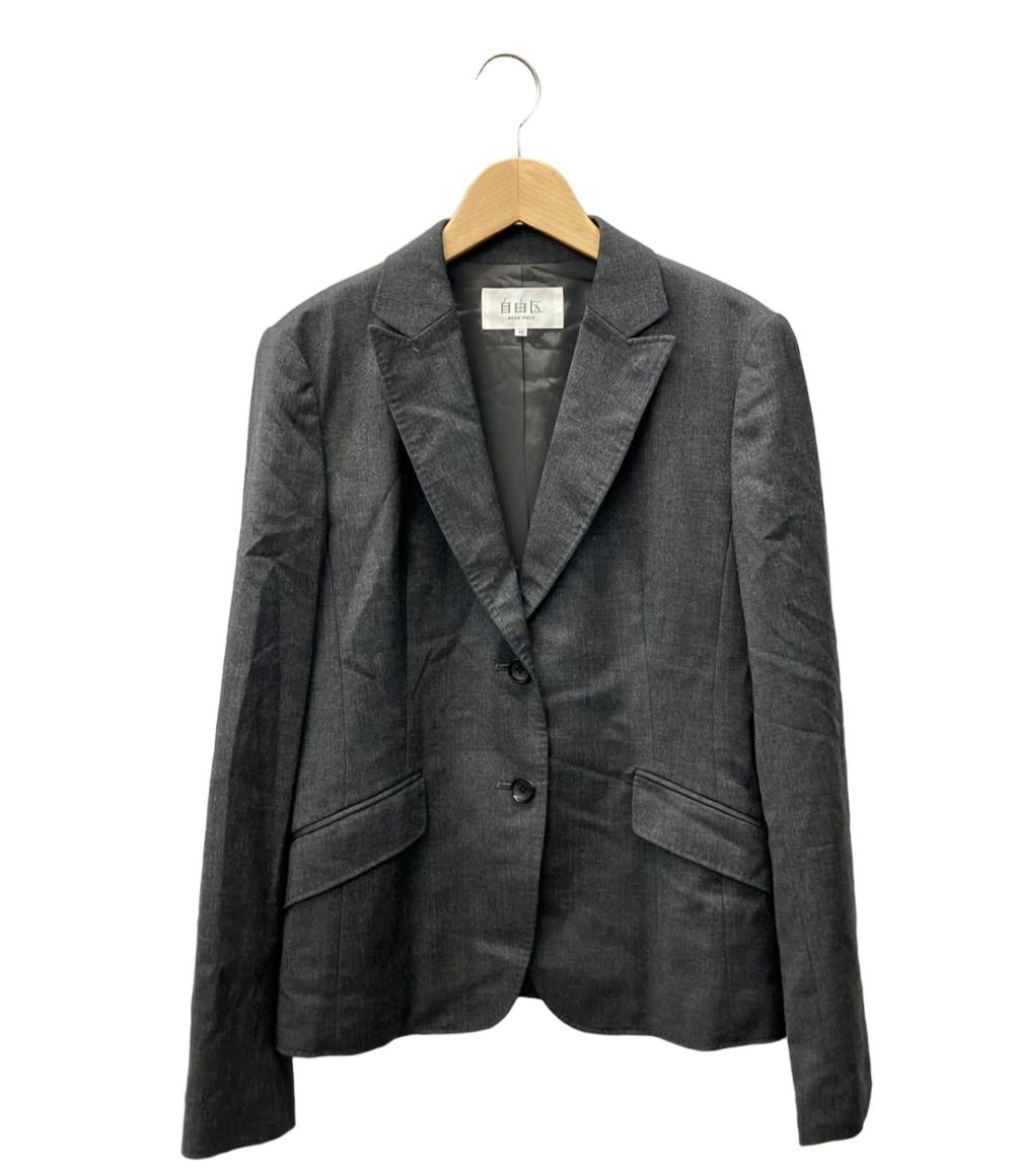 美品 ジユウク テーラードジャケット レディース SIZE 40 (M) 自由区