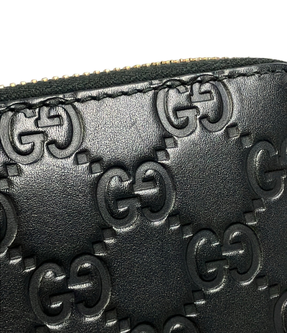 GUCCI ラウンドファスナー長財布 グッチシマ 388680 2149 レディース