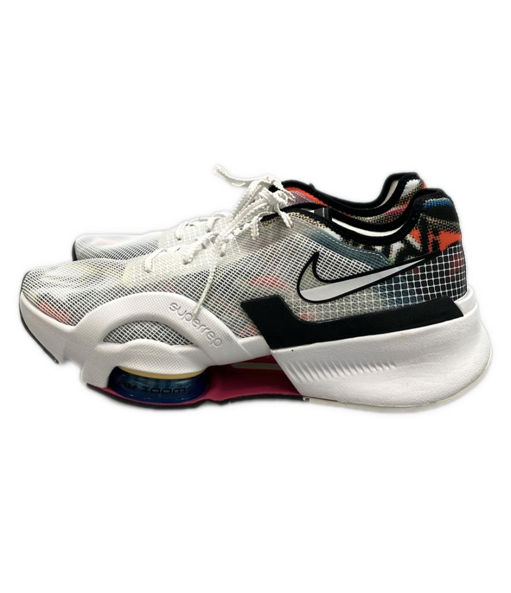 美品 NIKE ローカットスニーカー エア ズーム スーパーレップ 3 DC9115-109 メンズ SIZE 26.0 (M) ナイキ
