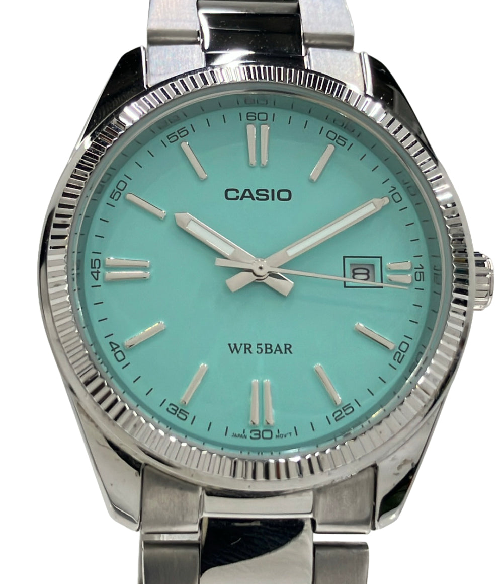 CASIO 腕時計 クオーツ ブルー MTP-1302 メンズ カシオ