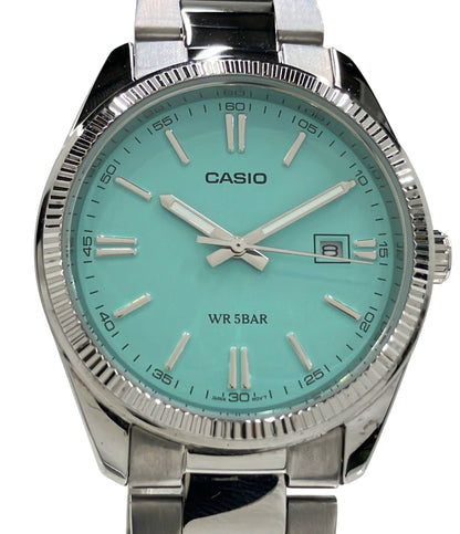 CASIO 腕時計 クオーツ ブルー MTP-1302 メンズ カシオ