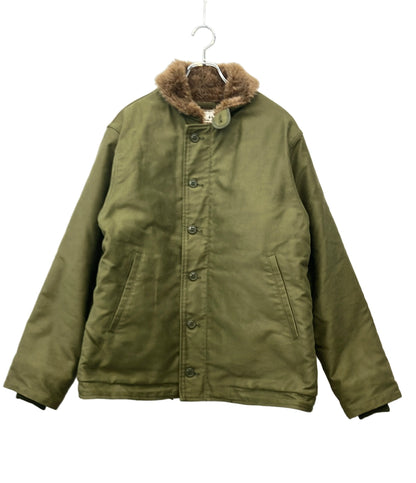 HOUSTON デッキジャケット ボア N-1 5N-1X メンズ SIZE 44 (XL) ヒューストン