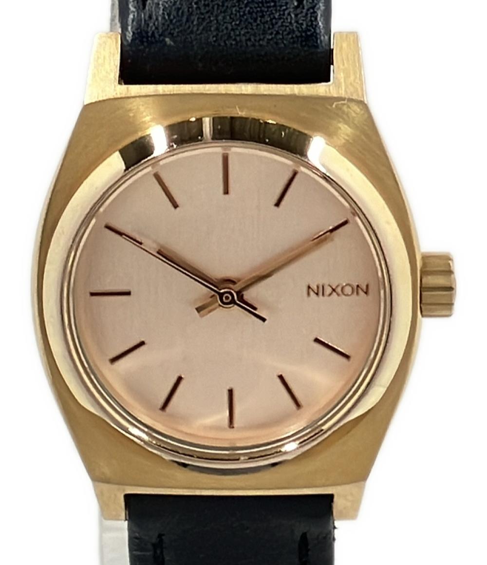 NIXON 腕時計 スモールタイムテラー THE SMALL TIME TELLER クオーツ ピンクゴールド A509-1932 レディース ニクソン