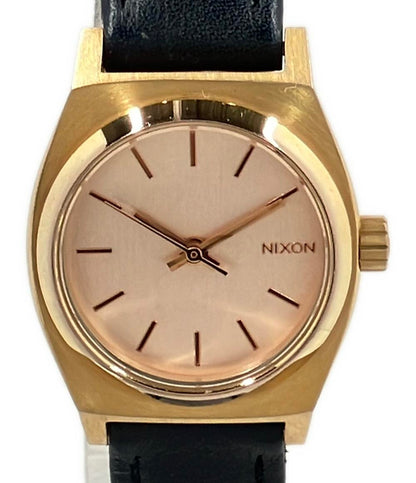 NIXON 腕時計 スモールタイムテラー THE SMALL TIME TELLER クオーツ ピンクゴールド A509-1932 レディース ニクソン