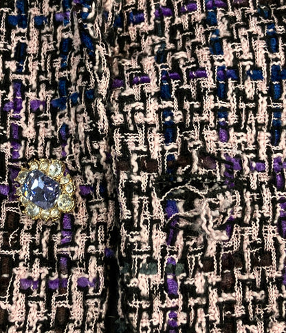 nodress ビジューボタン ツイードジャケット メンズ ノードレス