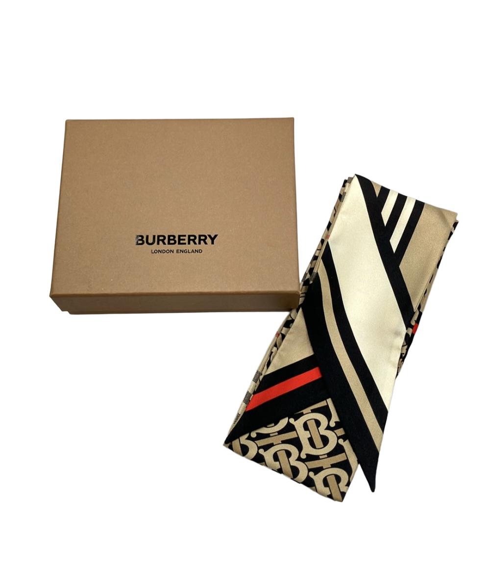 BURBERRY スカーフ シルク100% ノバチェック レディース バーバリー