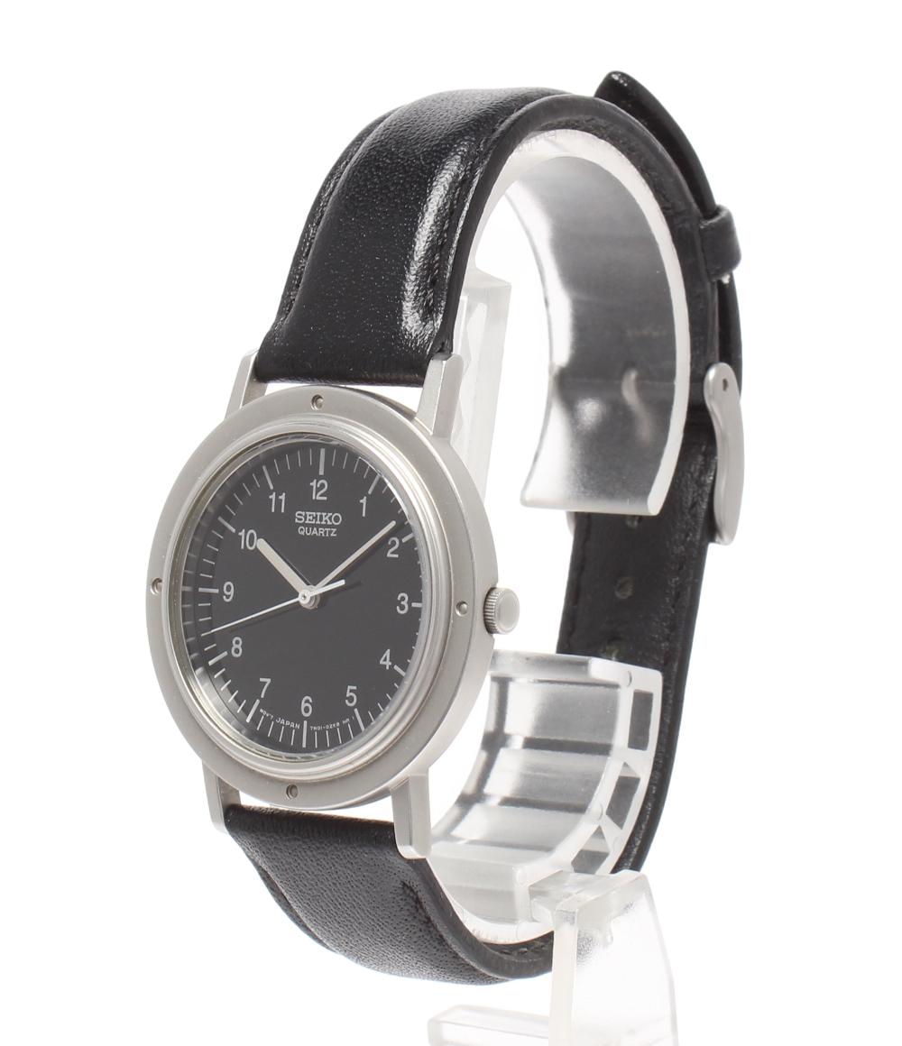 SEIKO 腕時計  ナノユニバース復刻 7N01-0KC0 シャリオ クオーツ ブラック SCXP119 レディース セイコー