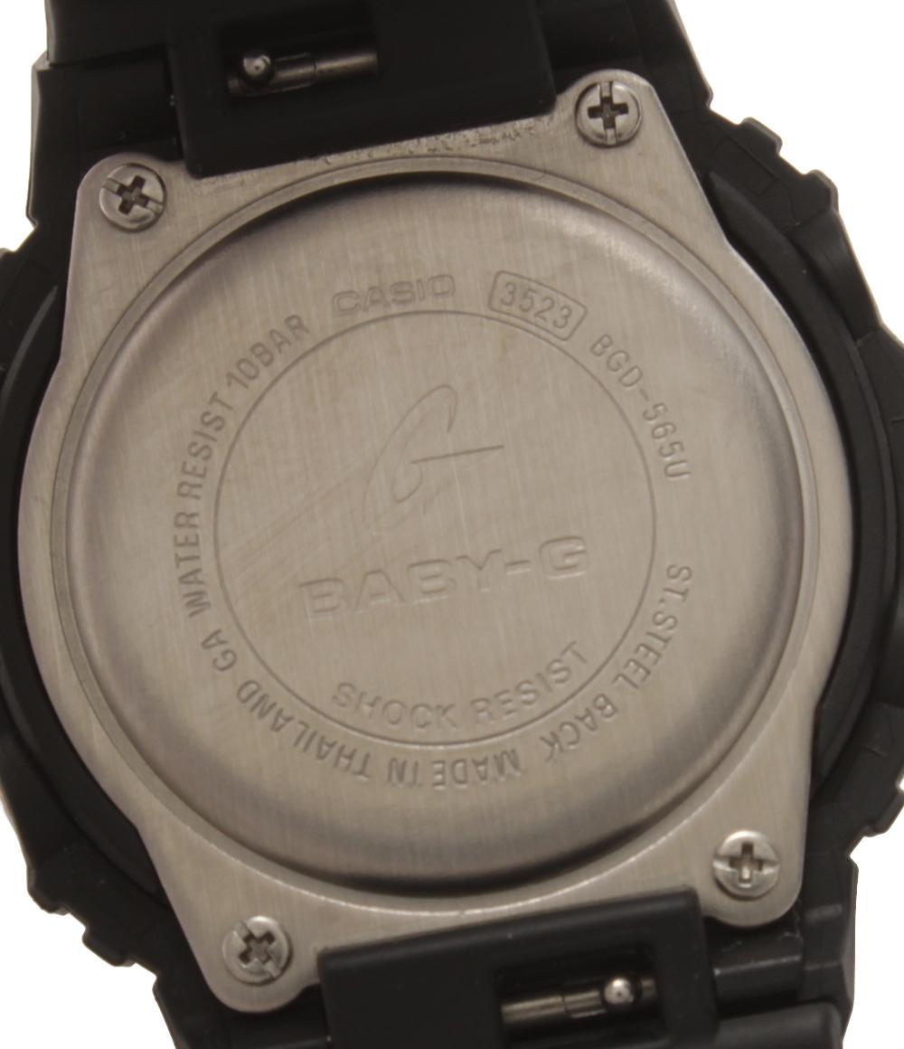 美品 CASIO 腕時計 Baby-G クオーツ BGD-565U レディース カシオ