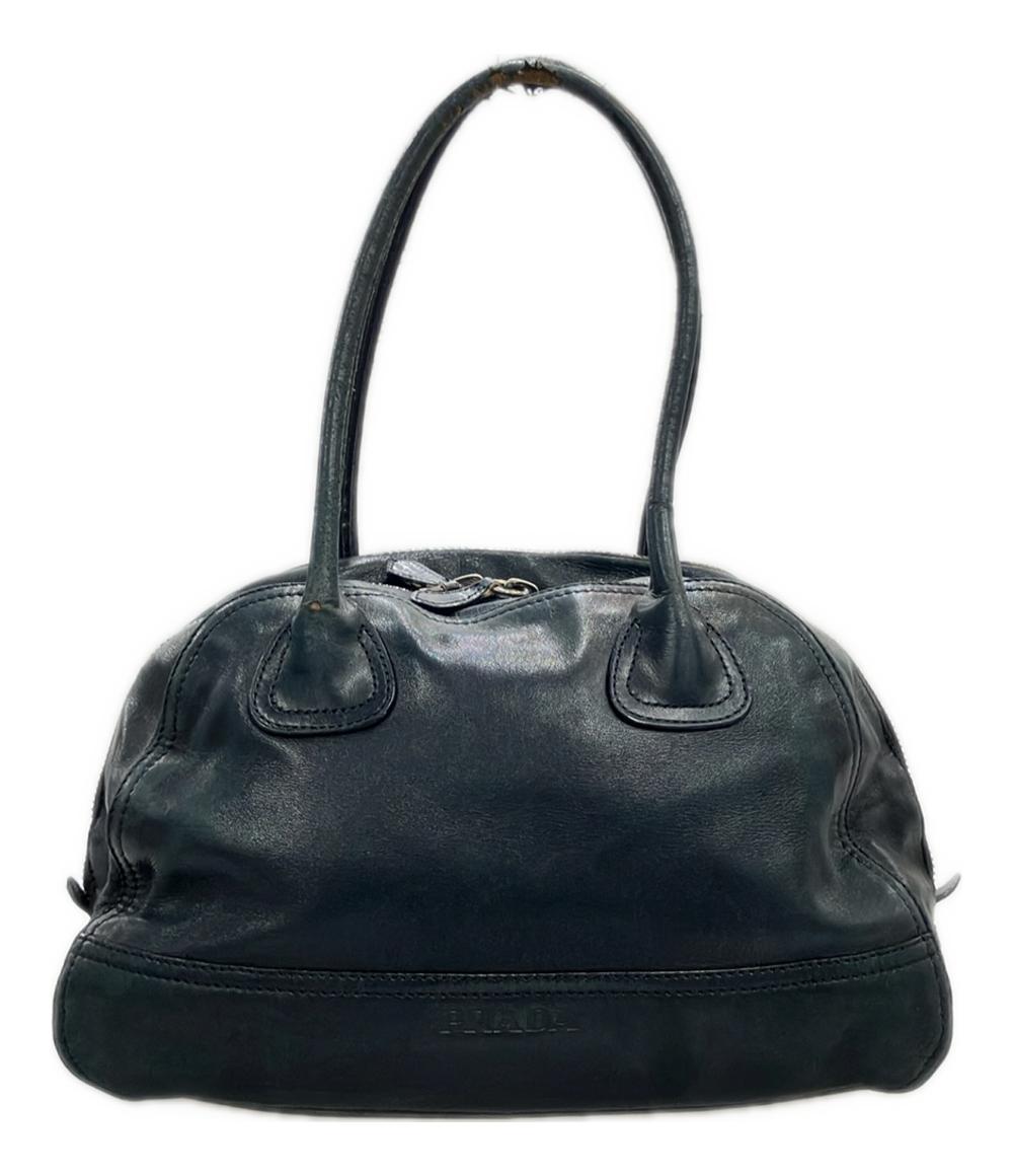 訳あり PRADA トートバッグ ハンドバッグ レザー レディース プラダ