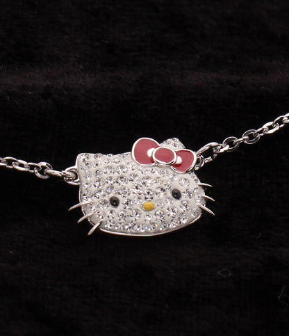 美品 SWAROVSKI SANRIO ネックレス 1097209 ハローキティモチーフ Hello Kitty Toggle レディース スワロフスキー