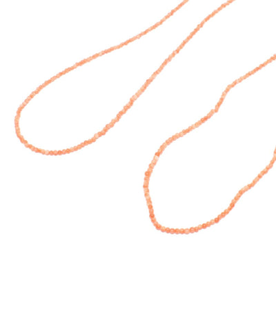 ネックレス SV ベビー珊瑚 2点セット レディース