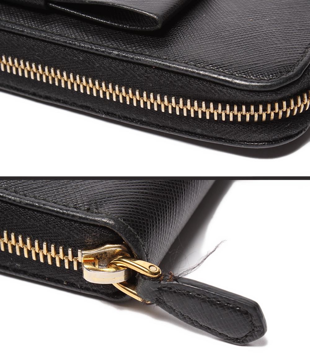 プラダ ラウンドファスナー長財布 レディース PRADA – Rehello by BOOKOFF
