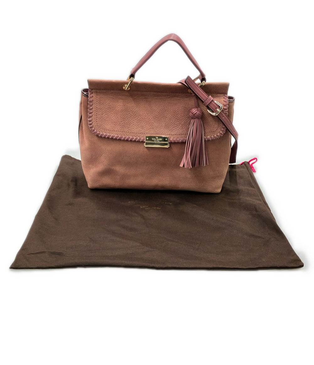 美品ケイトスペード可愛い2wayハンドバッグ斜めがけOK kate spade NEW YORK - 美品 ケイトスペード 2WAY ハンドバッグ