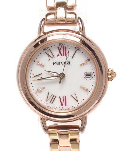 CITIZEN 腕時計 ウィッカ wicca ソーラー H0F6-R007505 レディース シチズン