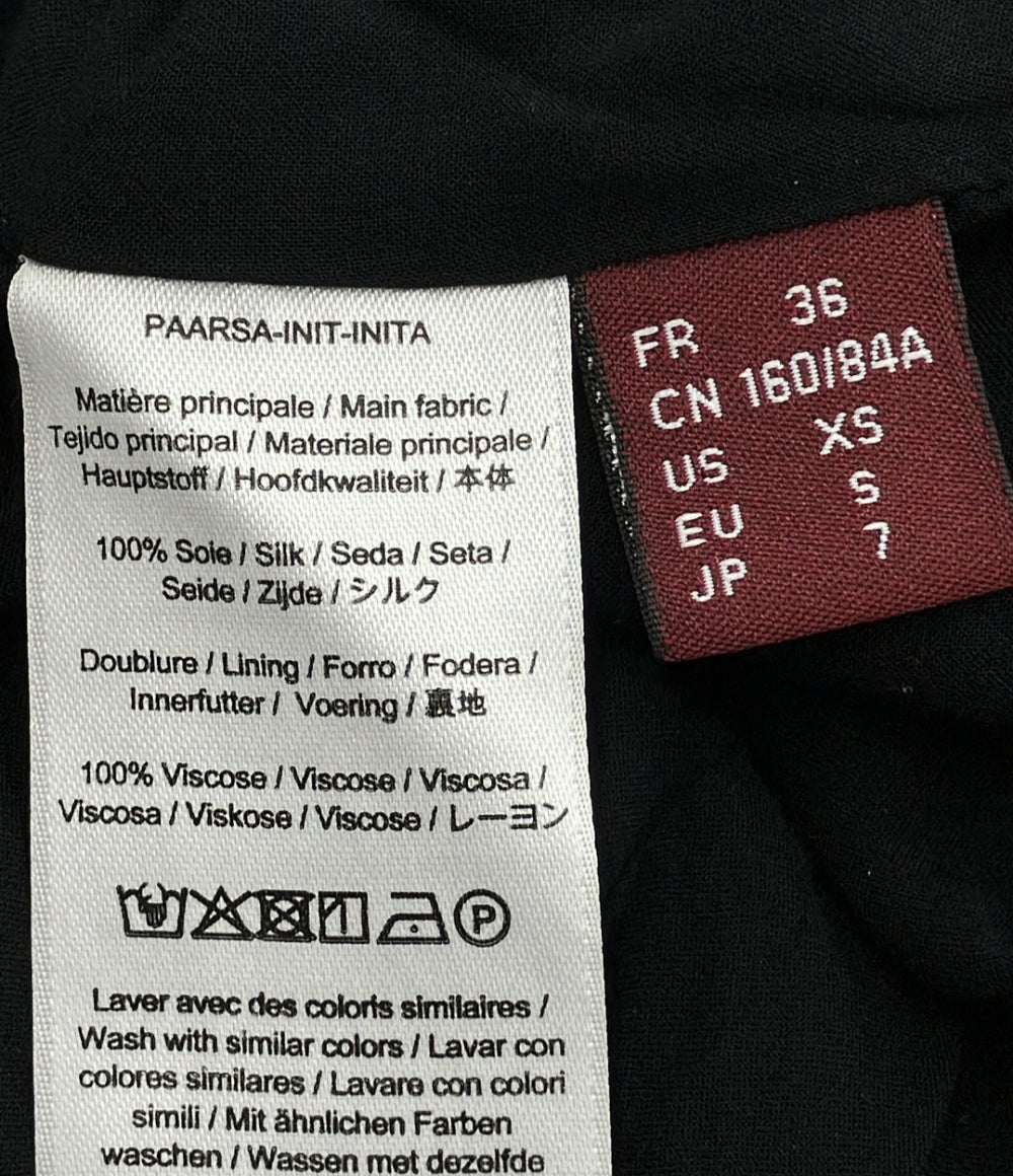 コントワーデコトニエ 長袖ワンピース シルク100% レディース SIZE 36 (S) COMPTOIR DES COTONNIERS