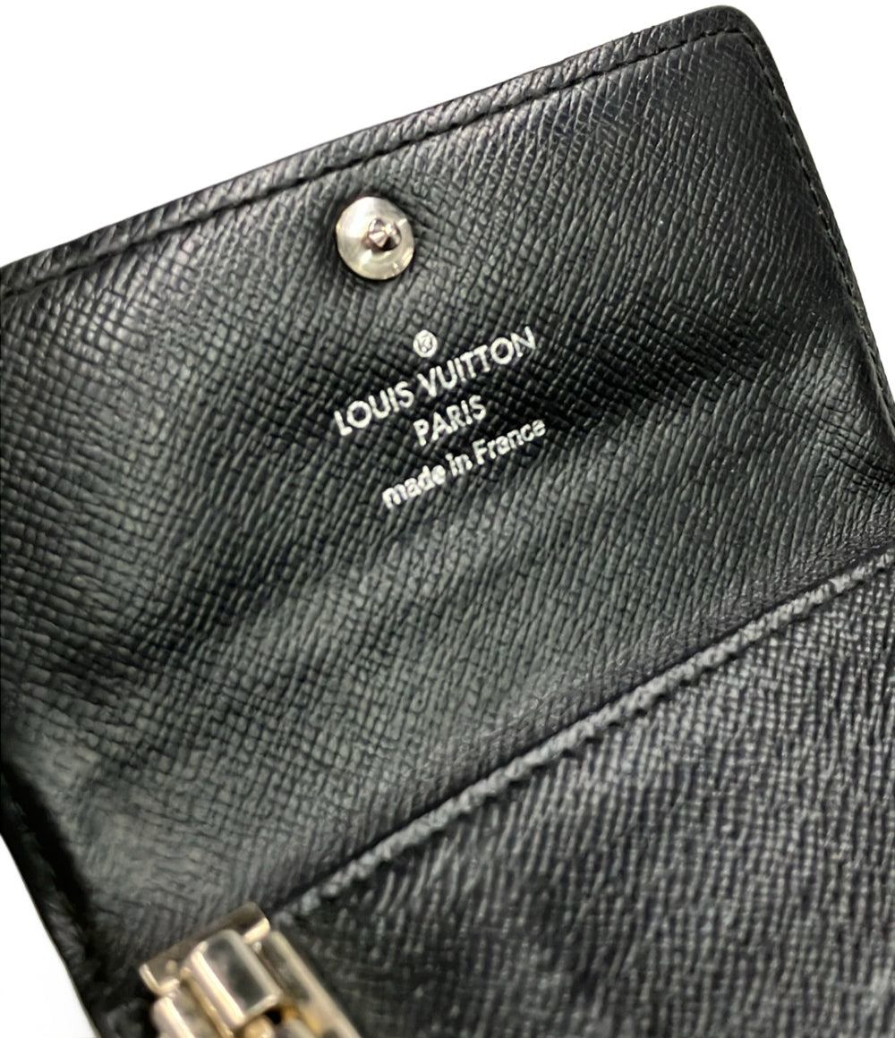 訳あり LOUIS VUITTON ４連キーケース ミュルティクレ6 ダミエ グラフィット N62662 メンズ ルイ・ヴィトン