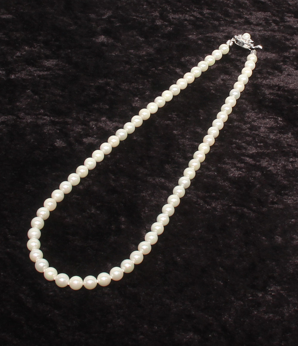 ネックレス SV パール 6.5-7.0mm レディース