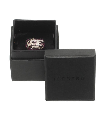 ICEBERG ブローチ SV925 ハートモチーフ ピンク レディース アイスバーグ