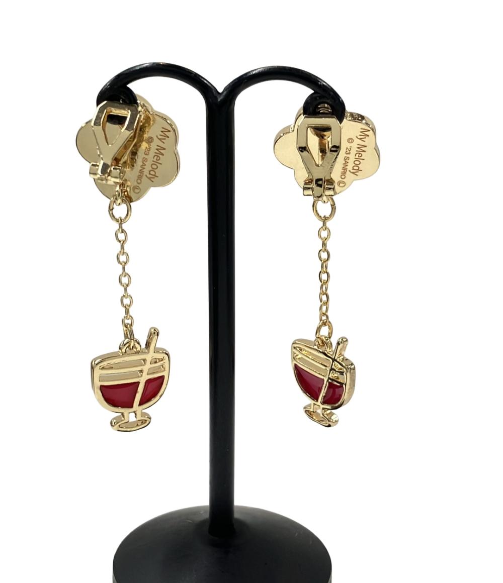 美品 サンリオ ネックレス イヤリング マイメロディ 2点セット レディース SANRIO