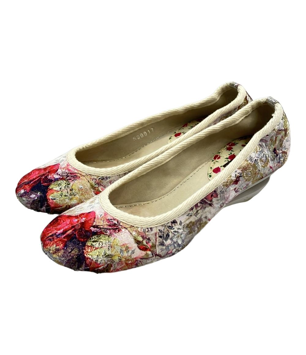 LOUIS VUITTON パンプス 花柄 レディース SIZE 34 22(cm) ルイ