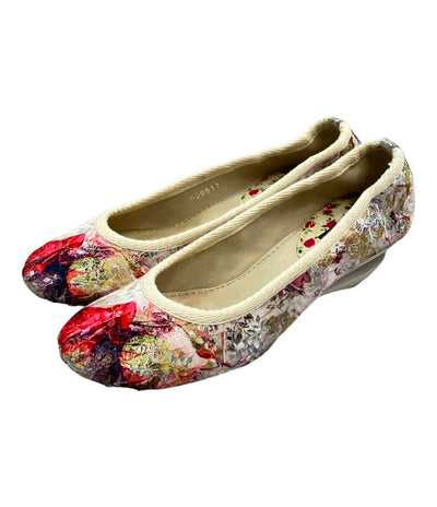 LOUIS VUITTON パンプス 花柄 レディース SIZE 34 22(cm) ルイ・ヴィトン