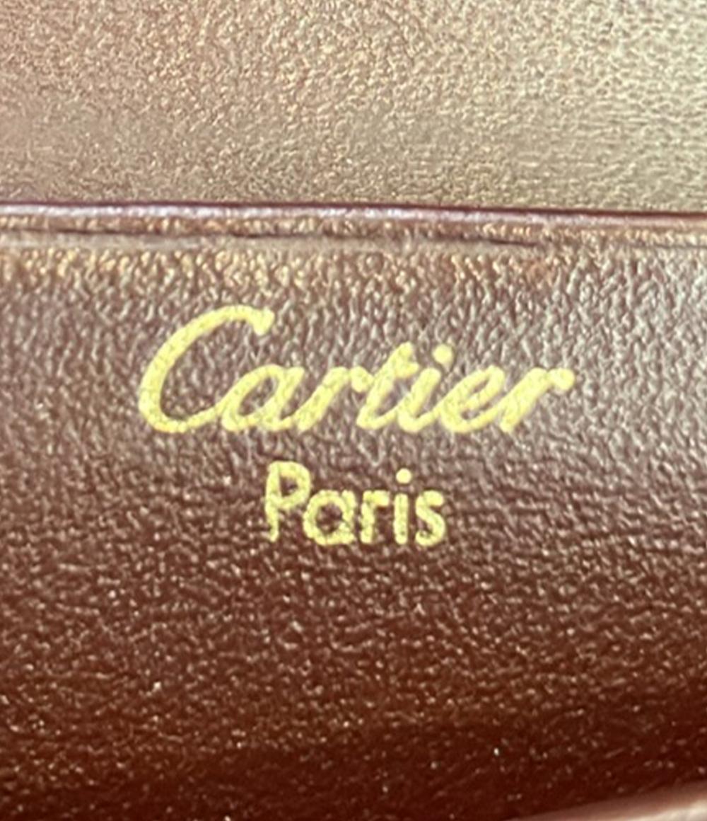 カルティエ カードケース 名刺入れ マストドゥカルティエ メンズ Cartier