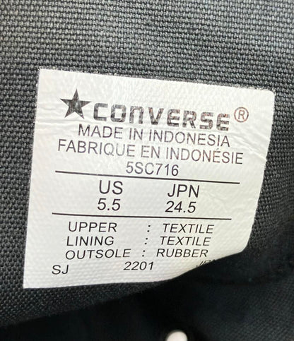 CONVERSE ハイカットスニーカー サイドジップ レディース SIZE 24.5 (L) コンバース