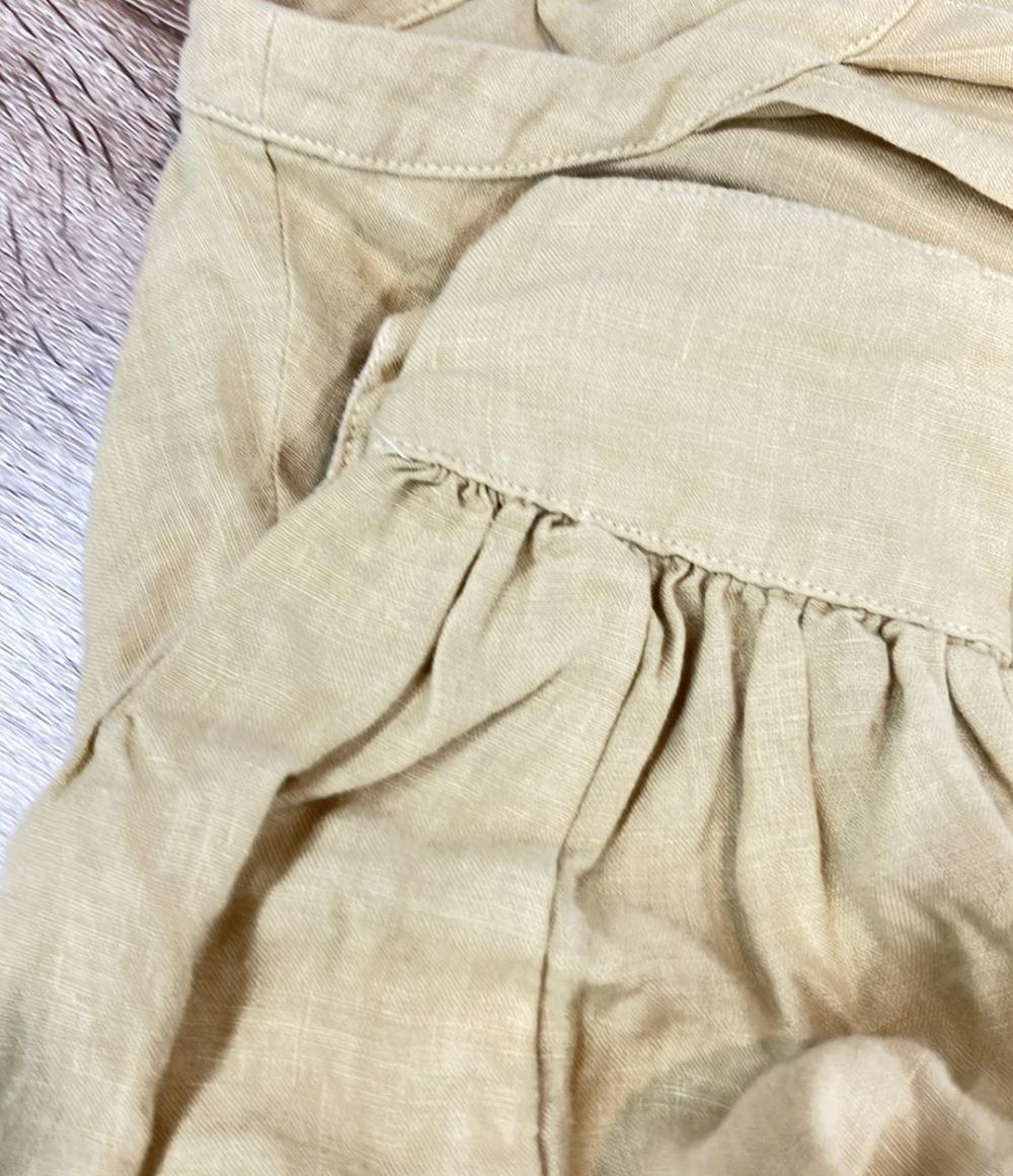 nest Robe 長袖ワンピース リネン ロング シャツ ボタン 01233-1039 レディース SIZE FREE (M) ネストローブ