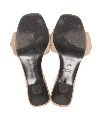 HERMES サンダル ジニー レディース SIZE 37 1/2 エルメス