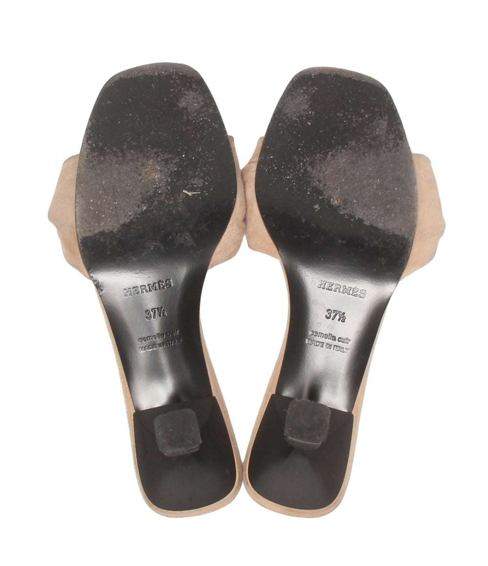 HERMES サンダル ジニー レディース SIZE 37 1/2 エルメス