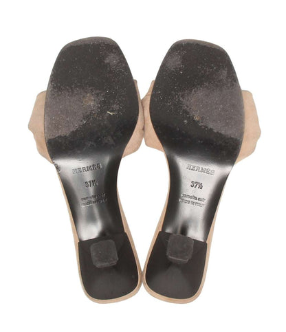 HERMES サンダル ジニー レディース SIZE 37 1/2 エルメス
