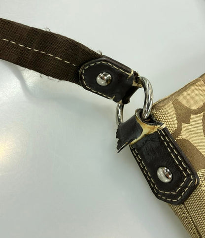 訳あり コーチ ショルダーバッグ 斜め掛け シグネチャー F19220 レディース COACH