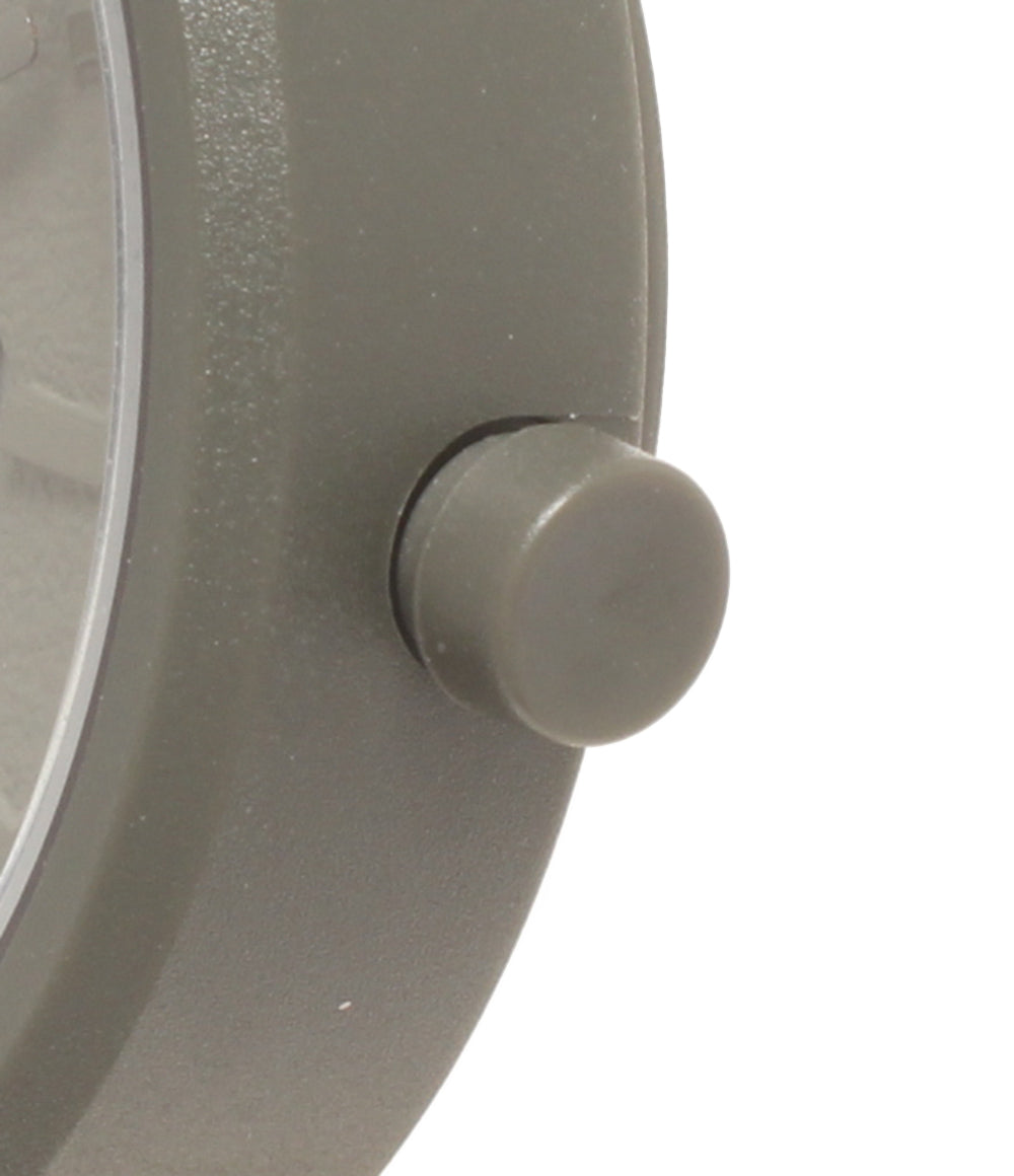 美品 YOT WATCH 腕時計 クオーツ グレー レディース メンズ ヨットウォッチ