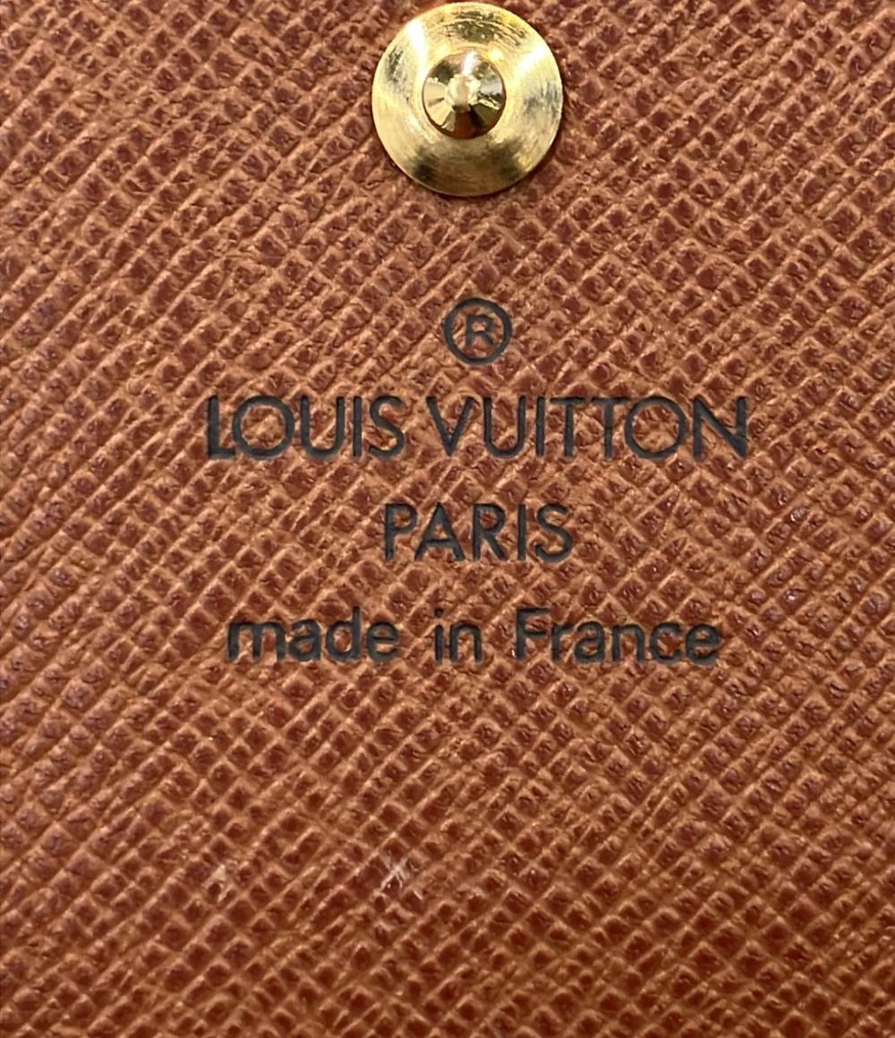 Louis Vuitton Wホック財布 モノグラム ポルトモネ ビエ カルトクレディ M61652 レディース メンズ ルイヴィトン