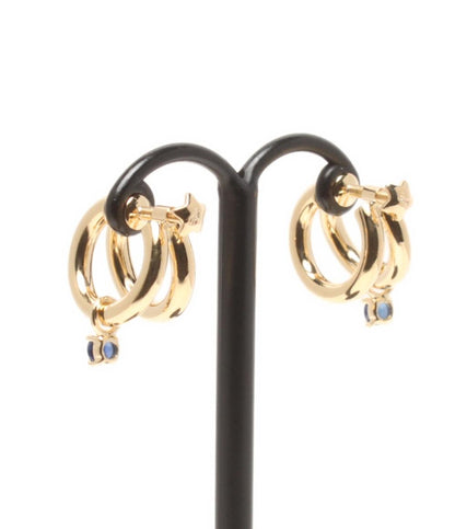 美品 スタージュエリー イヤリング K18 サファイア レディース STAR JEWELRY