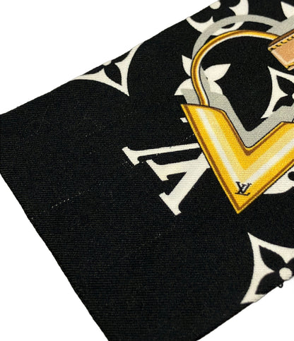 LOUIS VUITTON スカーフ シルク100% バンドー モノグラム コンフィデンシャル M78656 レディース ルイ・ヴィトン