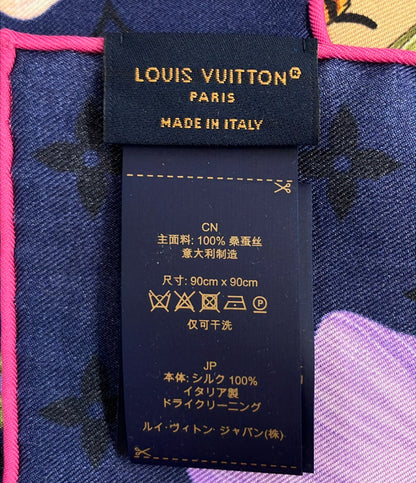 LOUIS VUITTON スカーフ シルク100% アンフルール M98848 レディース ルイ・ヴィトン
